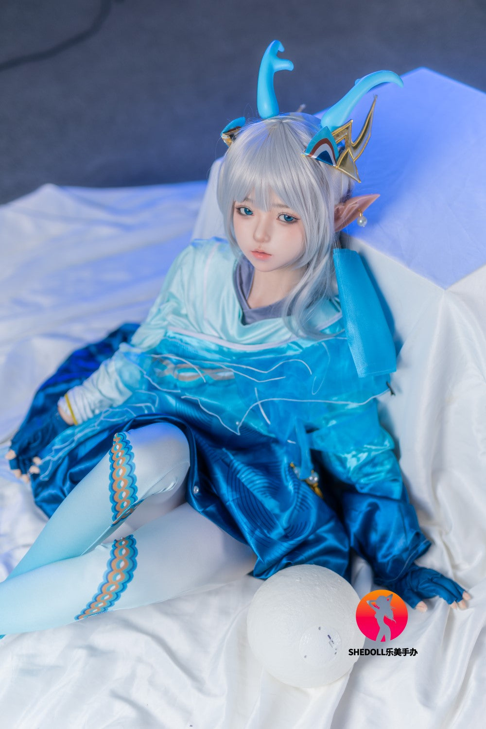 Aileen poupée sexuelle (SHEDOLL Bonnet D 148 cm #SH087 2.0 Silicone)