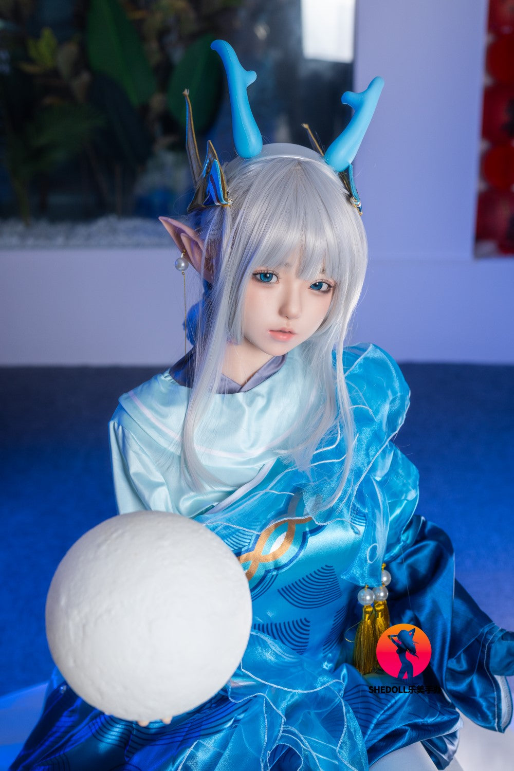 Aileen poupée sexuelle (SHEDOLL Bonnet D 148 cm #SH087 2.0 Silicone)