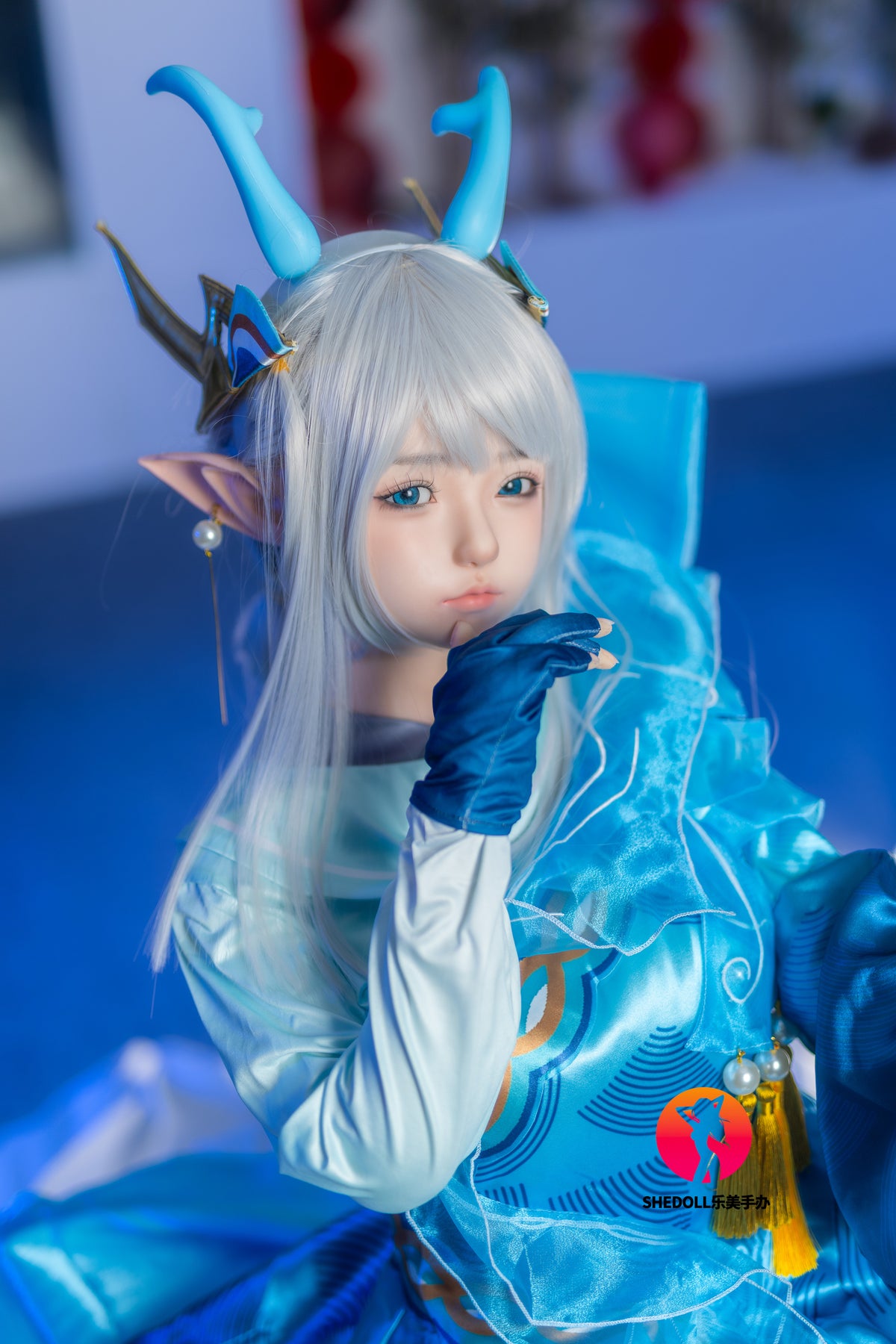 Aileen poupée sexuelle (SHEDOLL Bonnet D 148 cm #SH087 2.0 Silicone)