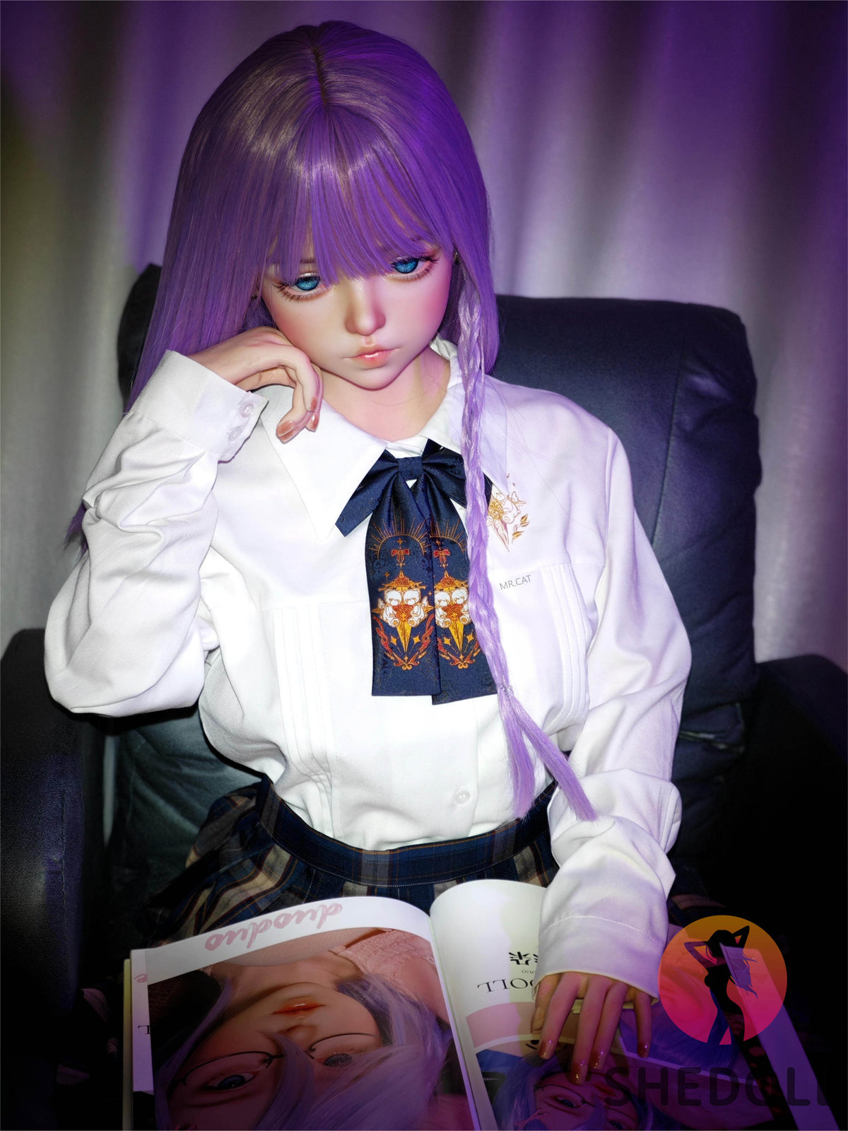 Dora-sekspop (SHEDOLL 148 cm D-cup #SH124 2.0 TPE+siliconen)