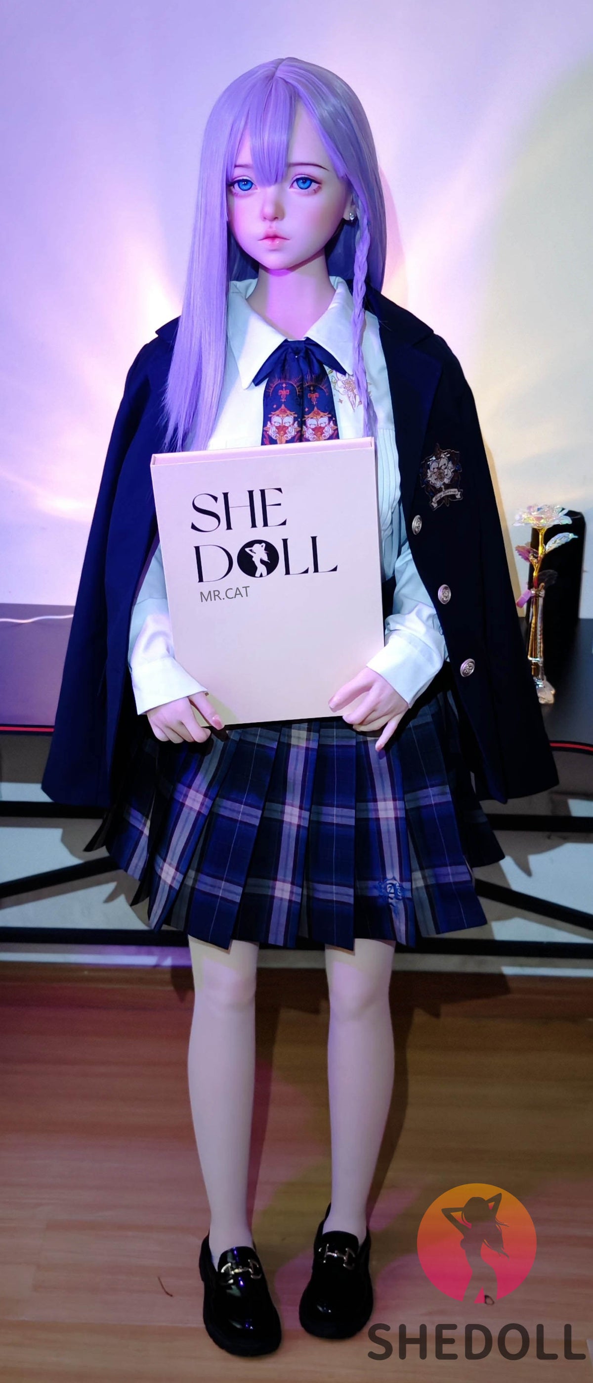 Dora-sekspop (SHEDOLL 148 cm D-cup #SH124 2.0 TPE+siliconen)