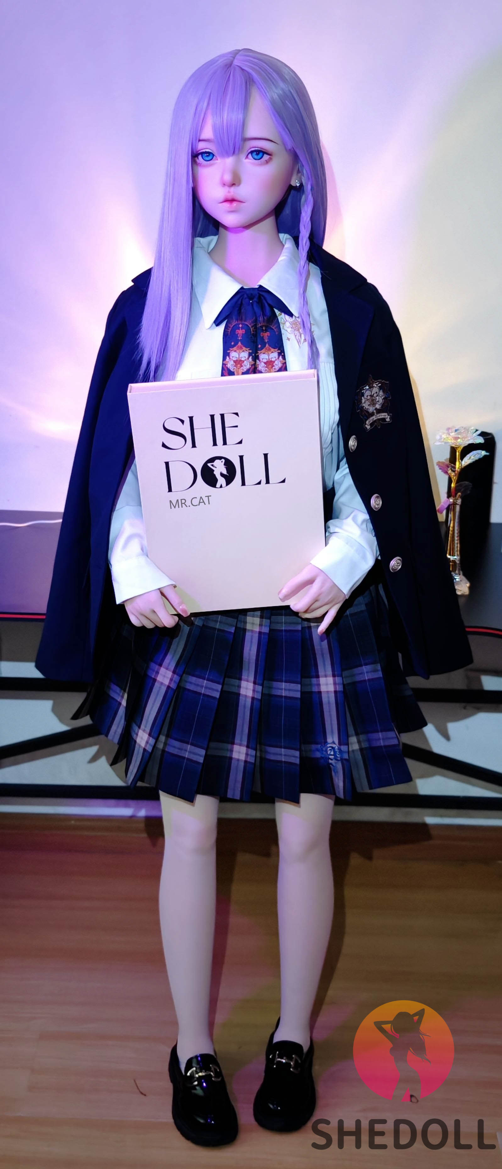 Dora-sekspop (SHEDOLL 148 cm D-cup #SH124 2.0 TPE+siliconen)