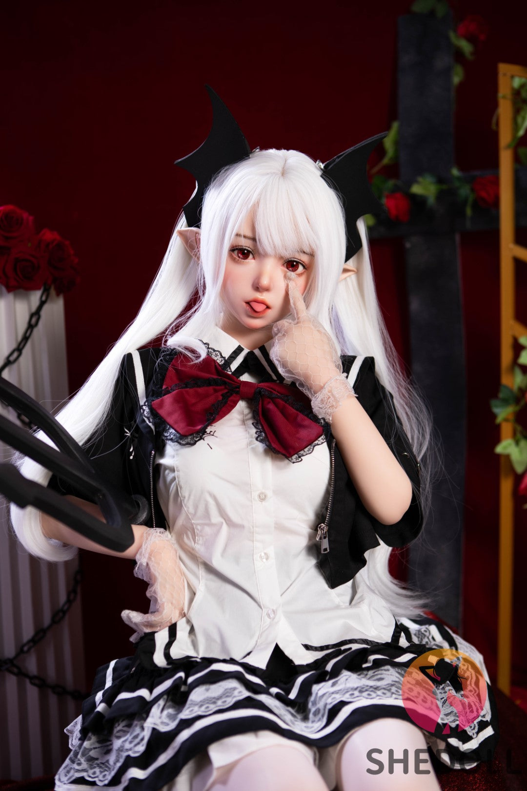 Dora-sekspop (SHEDOLL 148 cm D-cup #SH125 2.0 siliconen)