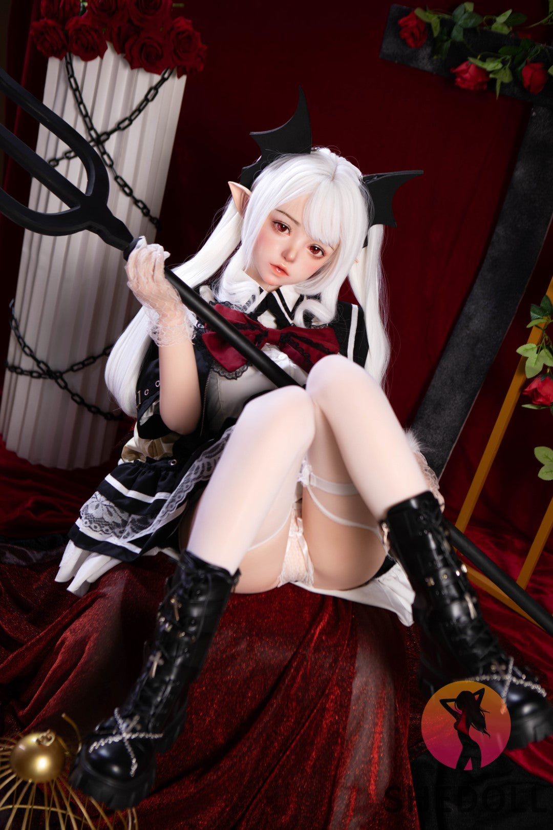 Dora-sekspop (SHEDOLL 148 cm D-cup #SH125 2.0 siliconen)