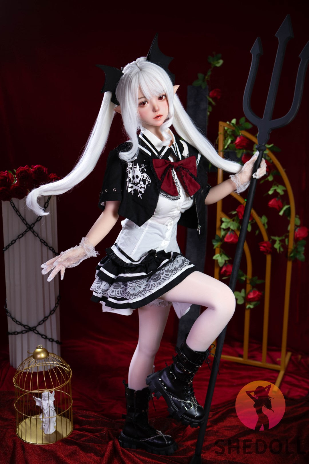 Dora-sekspop (SHEDOLL 148 cm D-cup #SH125 2.0 siliconen)