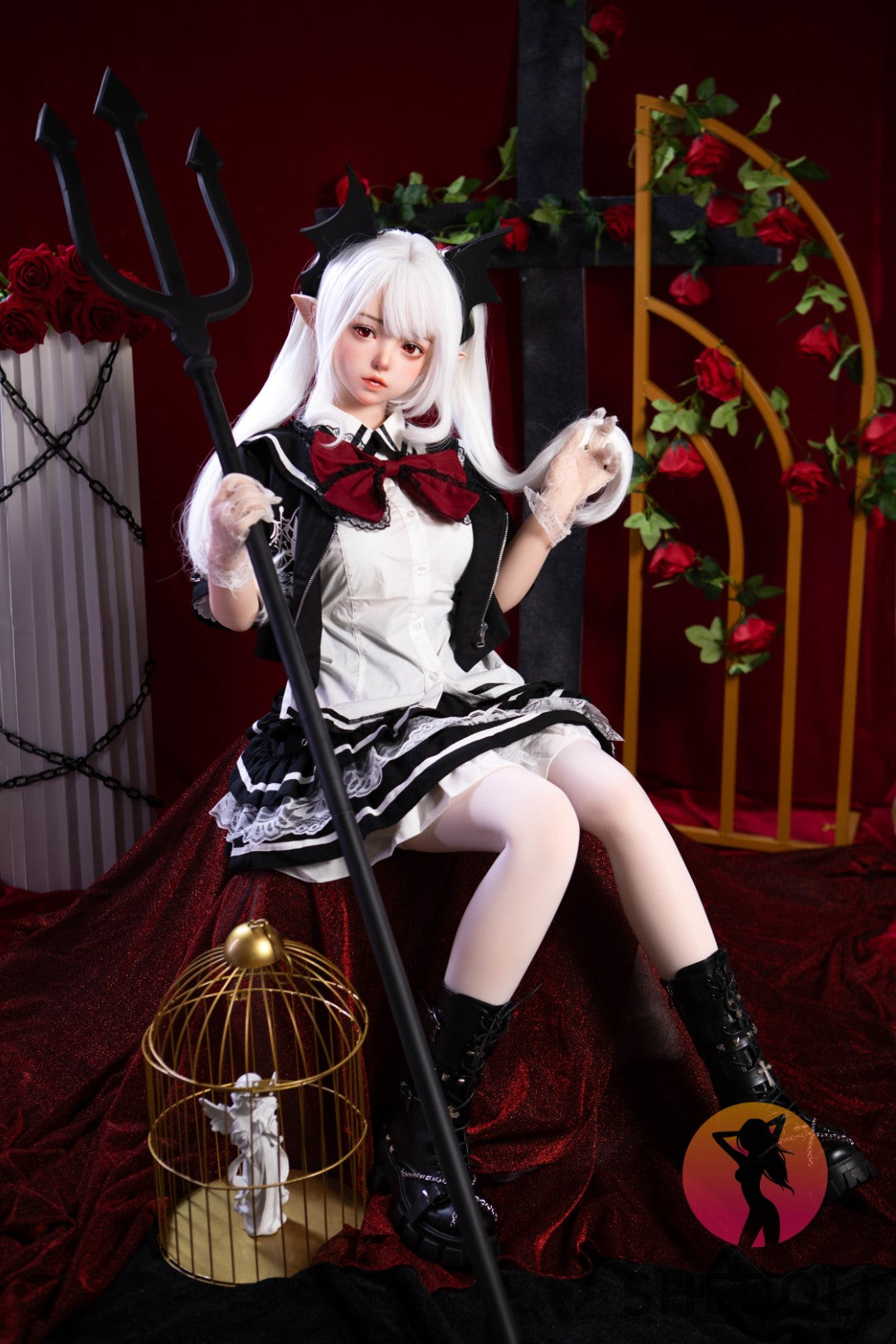 Dora-sekspop (SHEDOLL 148 cm D-cup #SH125 2.0 siliconen)