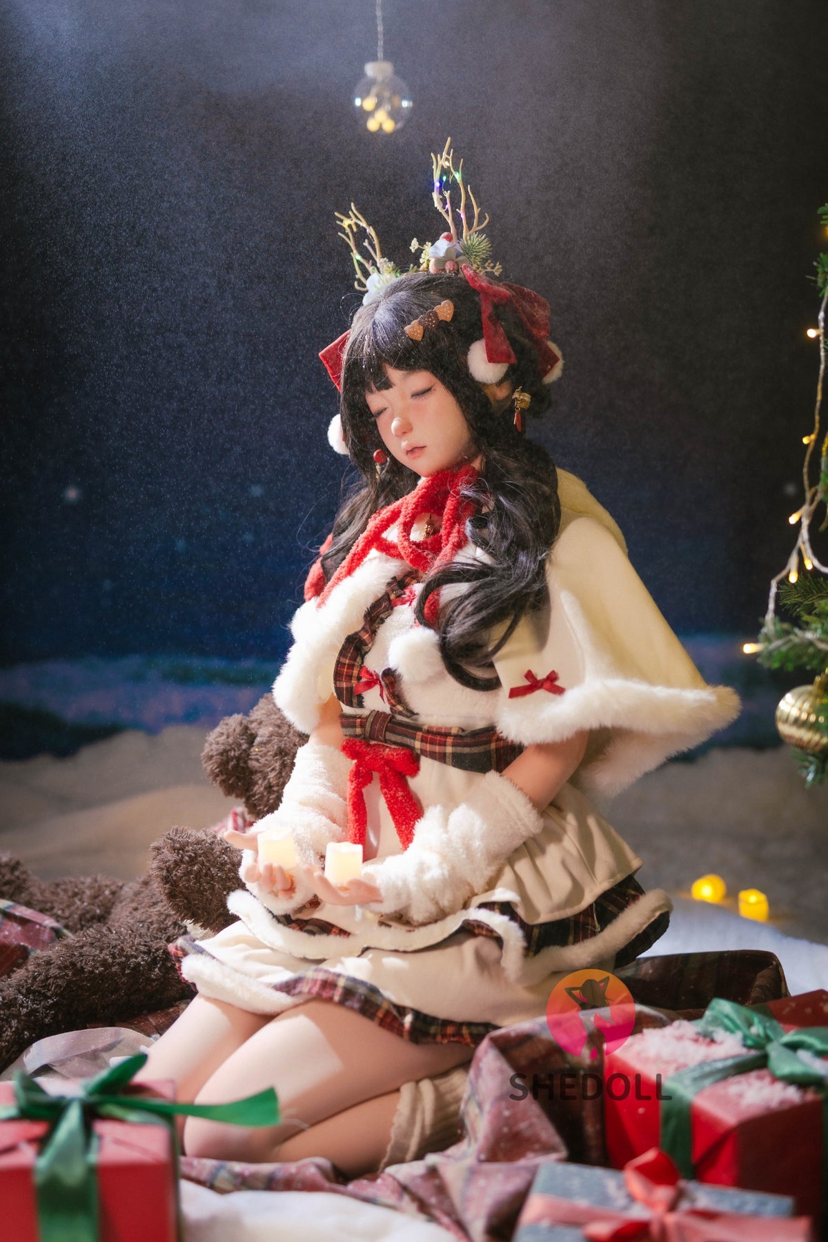 Belle au bois dormant poupée sexuelle (SHEDOLL Bonnet D 148 cm #SH153 Silicone)