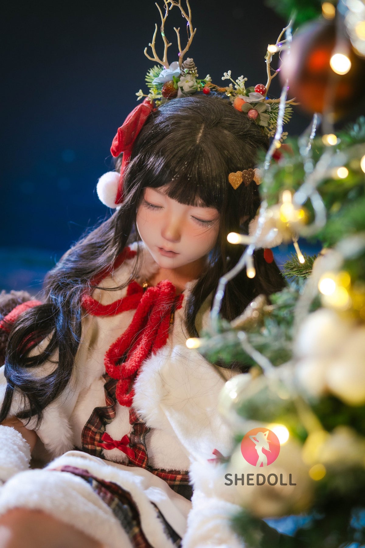 Belle au bois dormant poupée sexuelle (SHEDOLL Bonnet D 148 cm #SH153 Silicone)