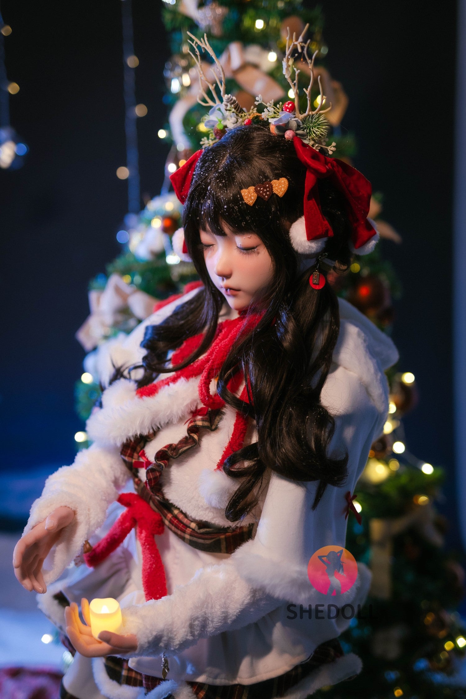 Belle au bois dormant poupée sexuelle (SHEDOLL Bonnet D 148 cm #SH153 Silicone)