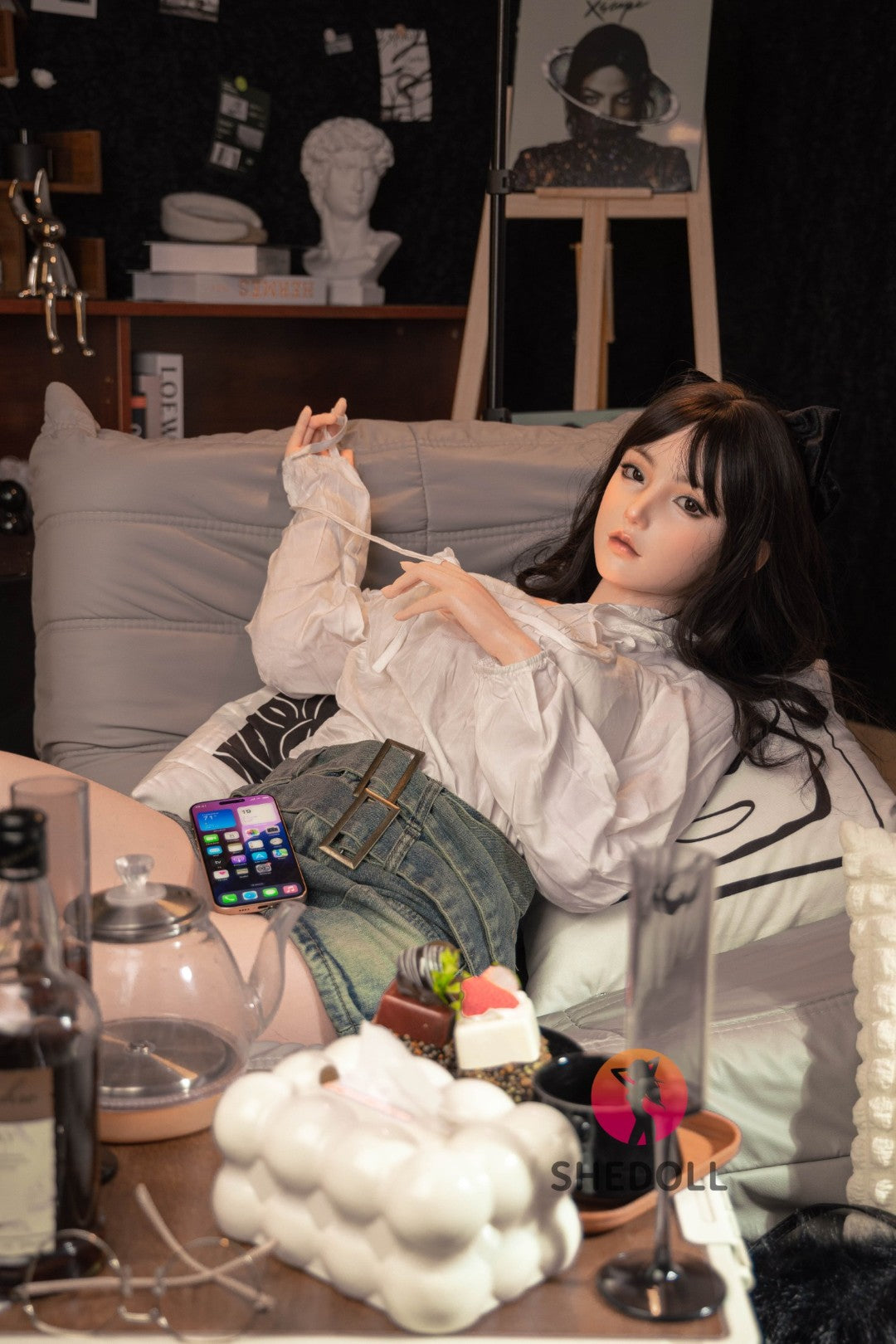 Vesper sexpuppe (SHEDOLL 158cm C-cup #SH155 Silikon)