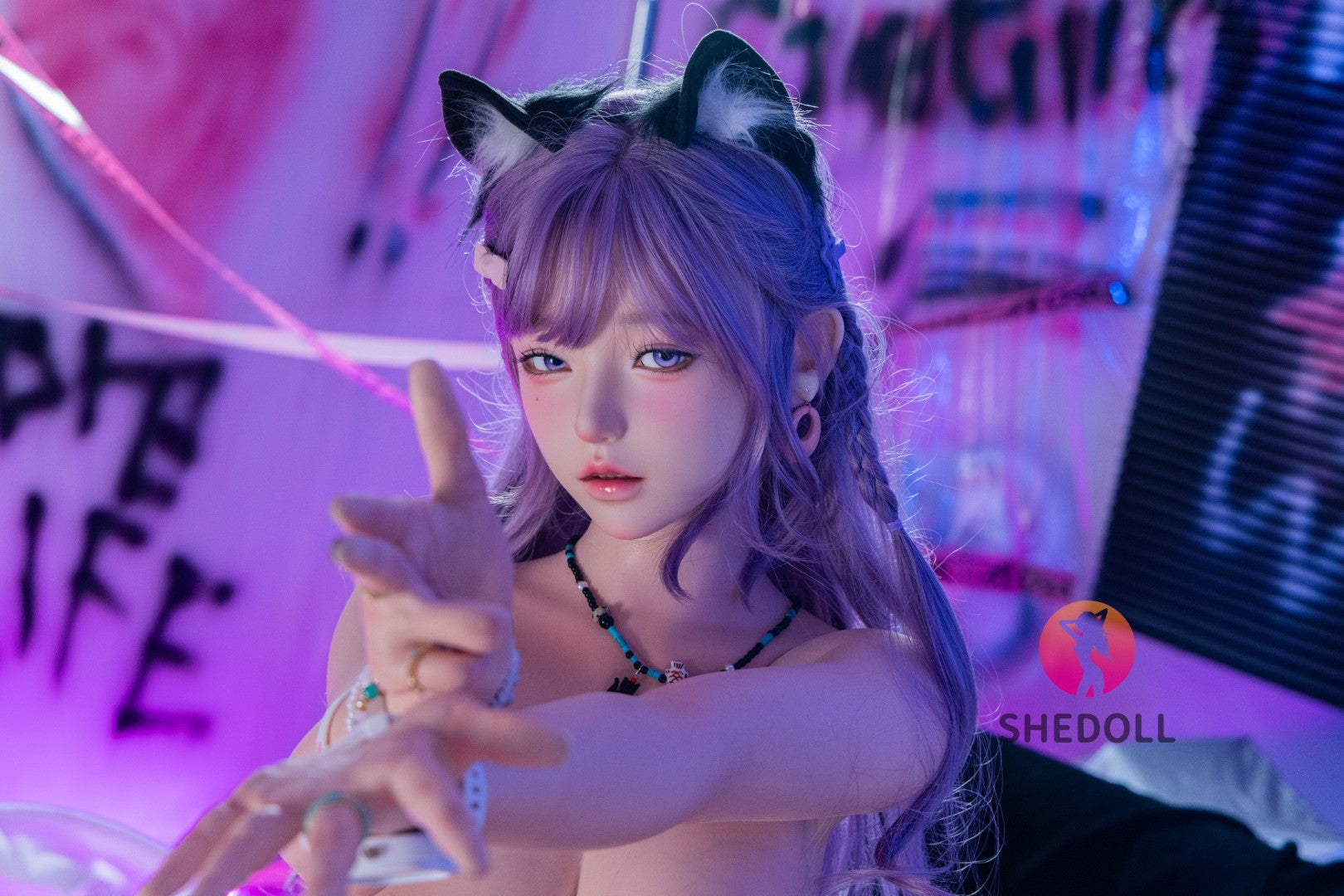 Jasmin poupée sexuelle (SHEDOLL 168cm D-Cup # SH180 2.0 Silicone)