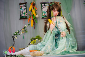Aileen Sex Doll (SHEDOLL 156cm e-cup #Sh191 2.0 siliconen)