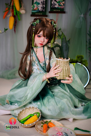 Aileen Sex Doll (SHEDOLL 156cm e-cup #Sh191 2.0 siliconen)