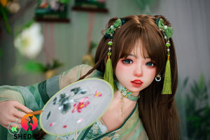 Aileen Sex Doll (SHEDOLL 156cm e-cup #Sh191 2.0 siliconen)