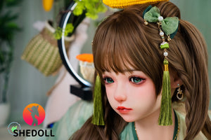 Aileen Sex Doll (SHEDOLL 156cm e-cup #Sh191 2.0 siliconen)