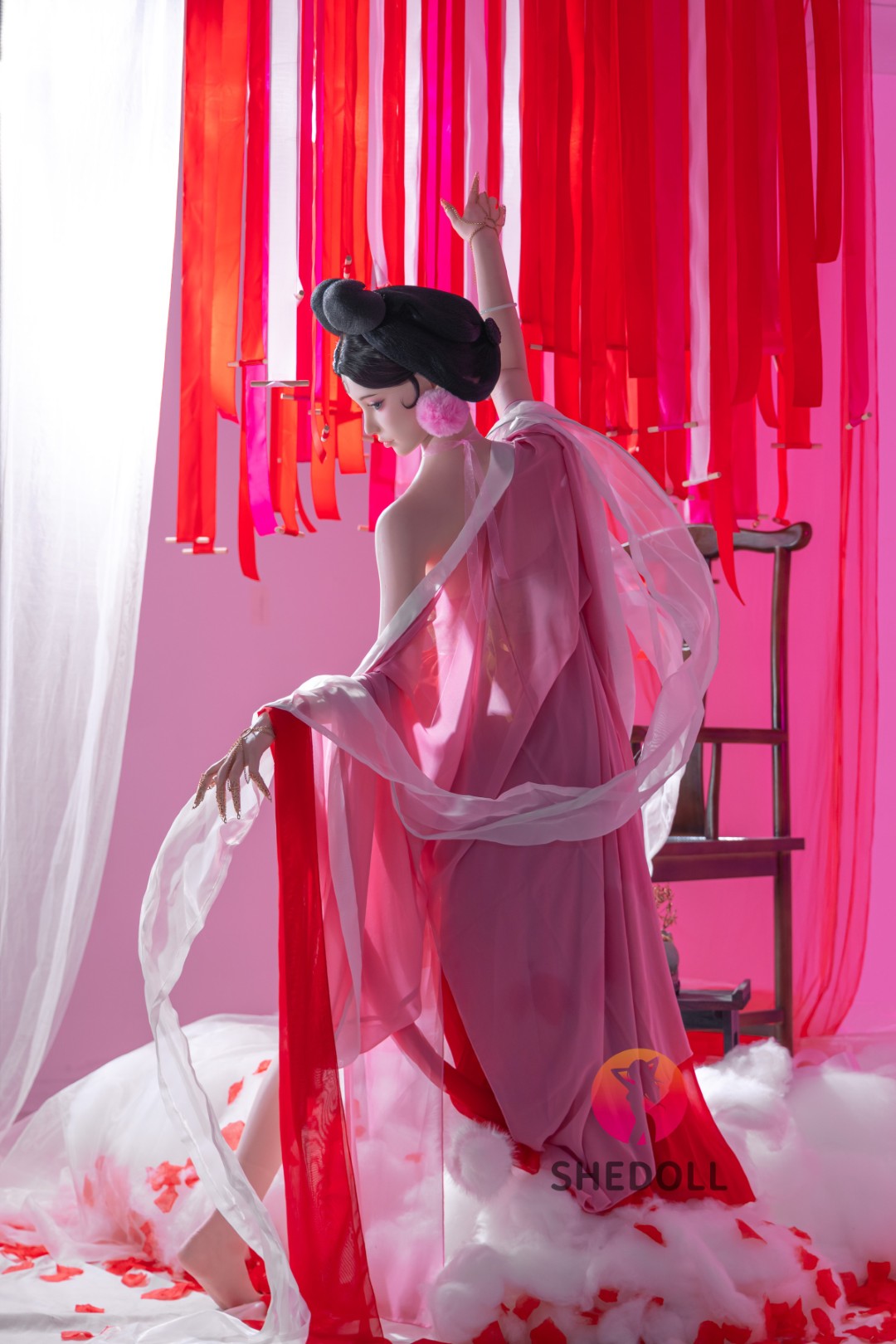 Vesper-sekspop (SHEDOLL 168 cm D-cup #SH193 2.0 siliconen)