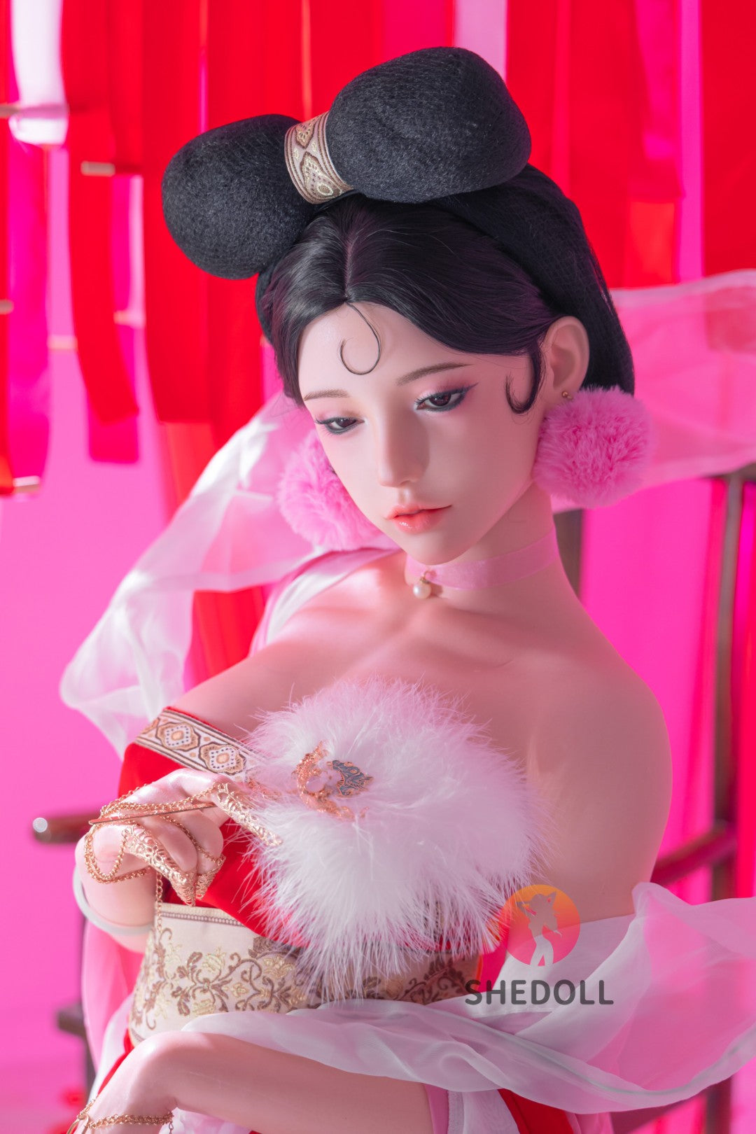 Vesper-sekspop (SHEDOLL 168 cm D-cup #SH193 2.0 siliconen)