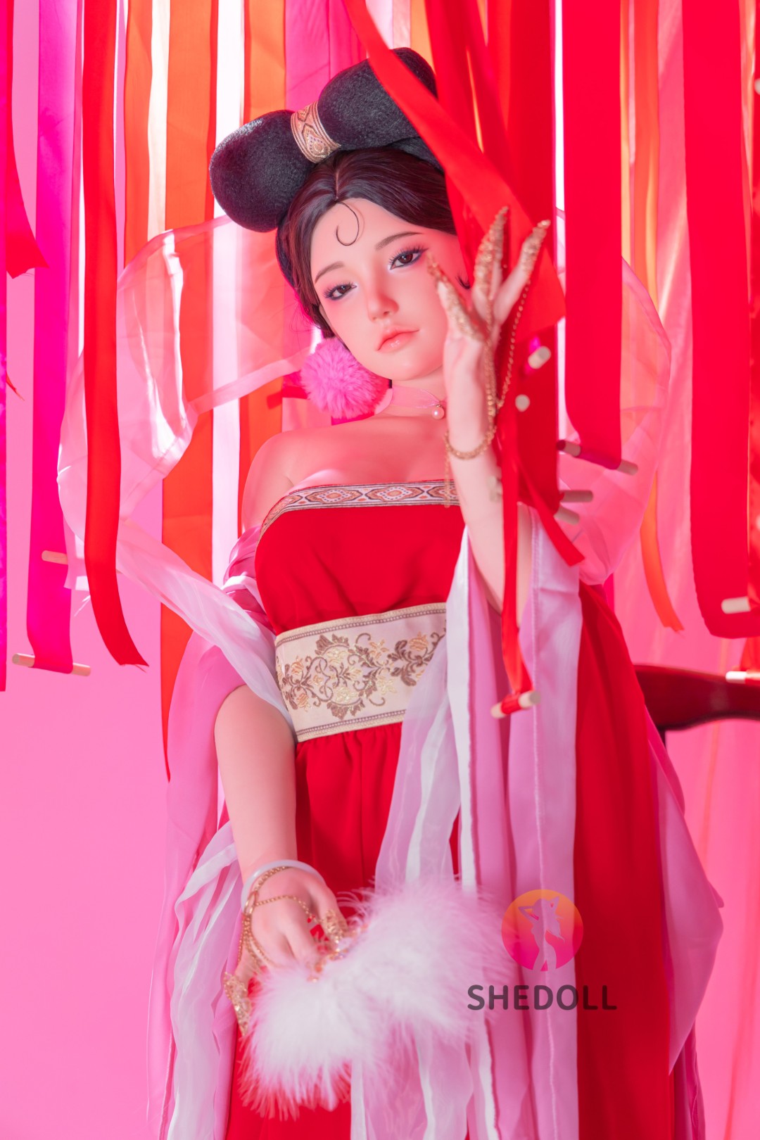 Vesper-sekspop (SHEDOLL 168 cm D-cup #SH193 2.0 siliconen)