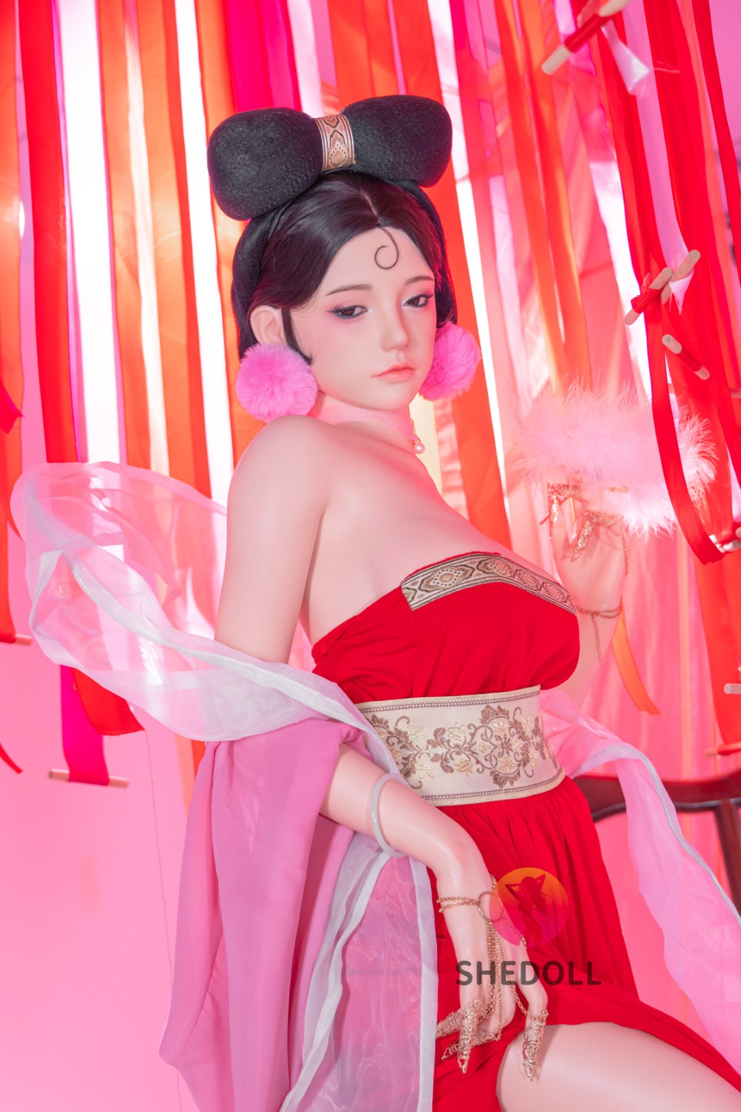 Vesper-sekspop (SHEDOLL 168 cm D-cup #SH193 2.0 siliconen)