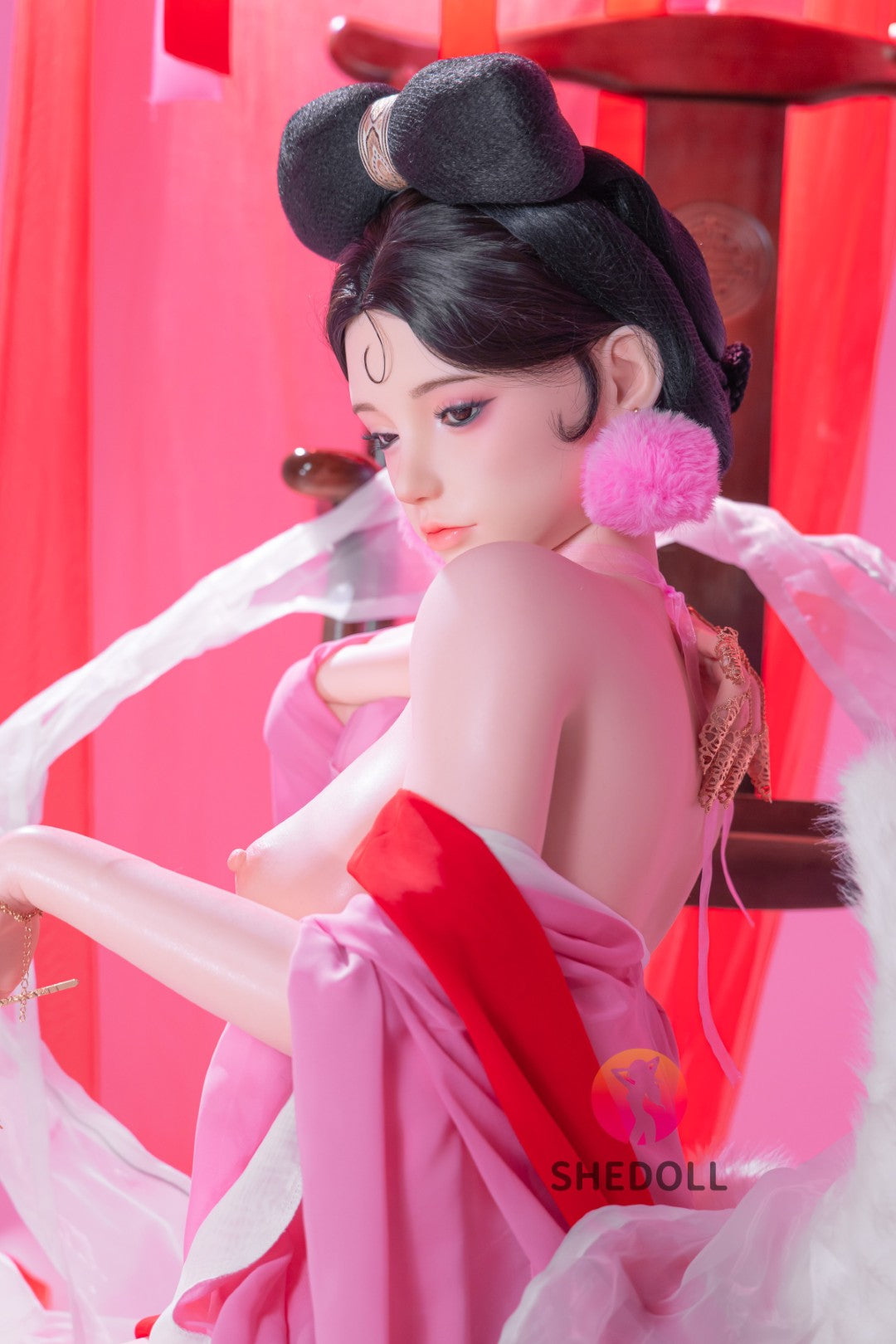 Vesper-sekspop (SHEDOLL 168 cm D-cup #SH193 2.0 siliconen)