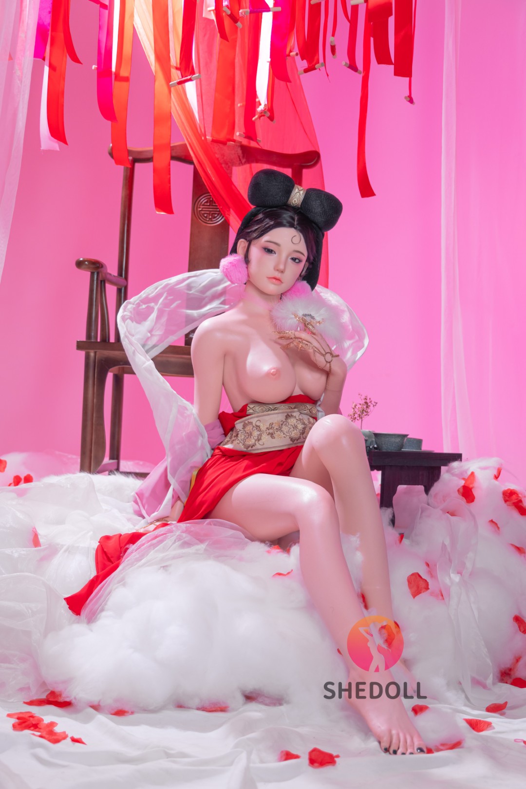 Vesper-sekspop (SHEDOLL 168 cm D-cup #SH193 2.0 siliconen)