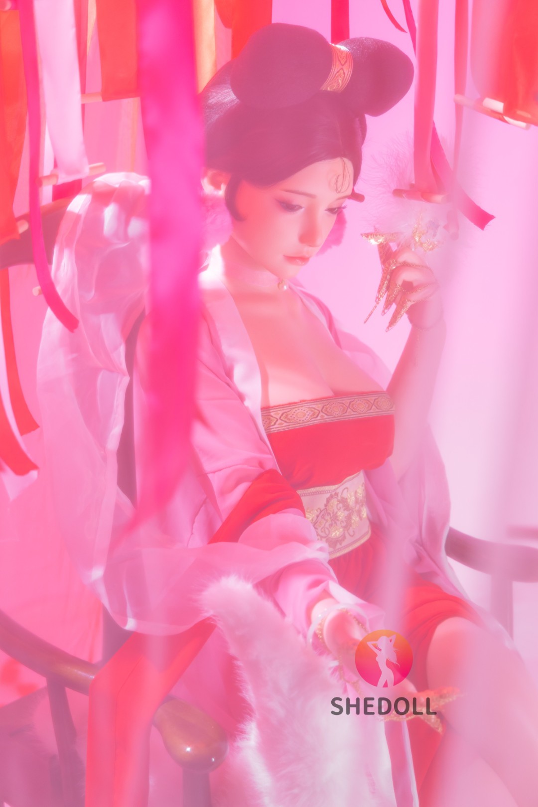 Vesper-sekspop (SHEDOLL 168 cm D-cup #SH193 2.0 siliconen)