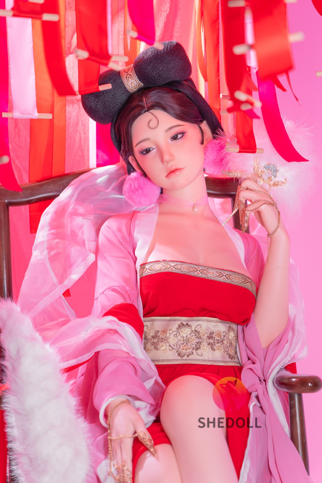 Vesper-sekspop (SHEDOLL 168 cm D-cup #SH193 2.0 siliconen)