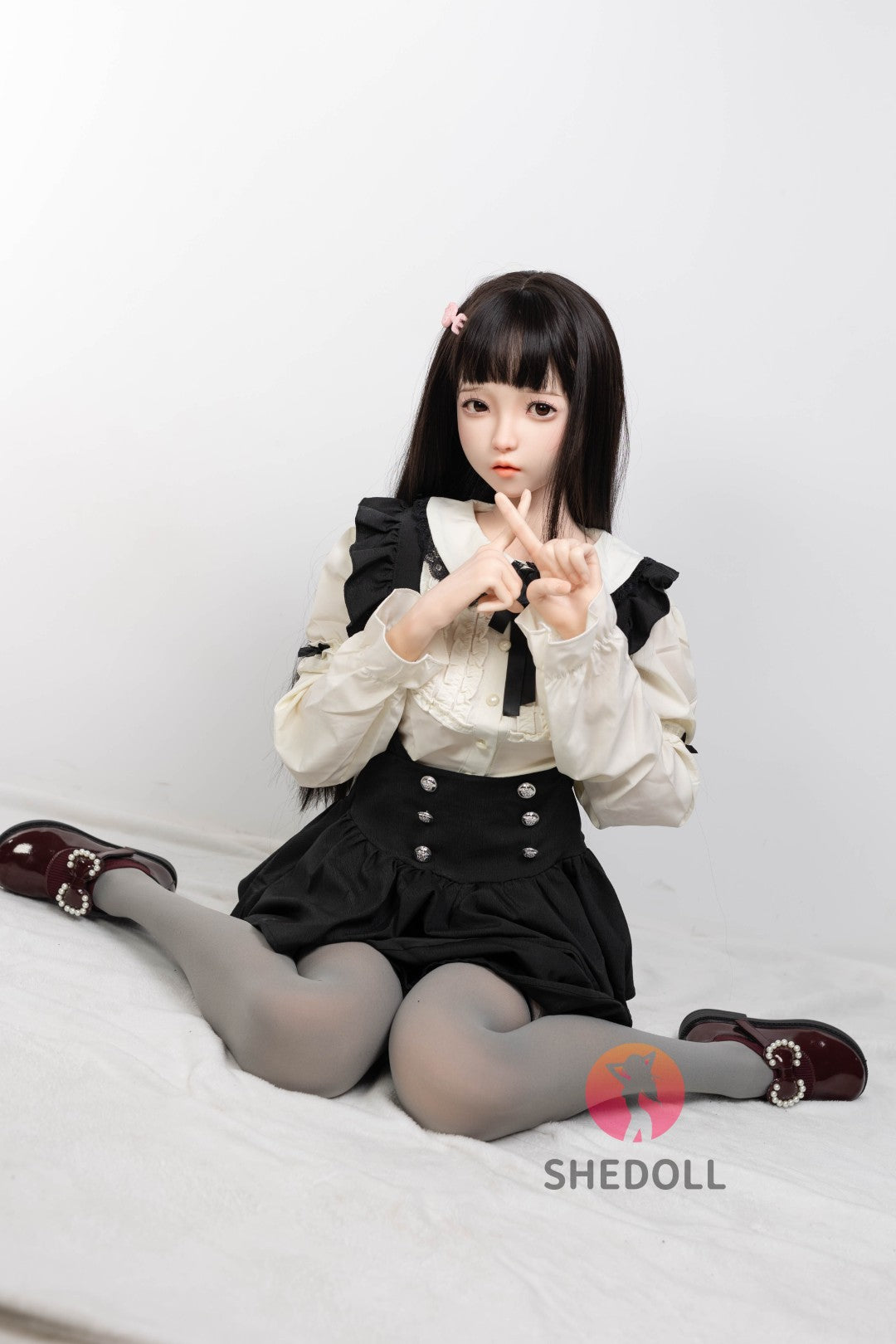 Snoep sekspop (SHEDOLL 152 cm A-cup #SH195 2.0 siliconen)