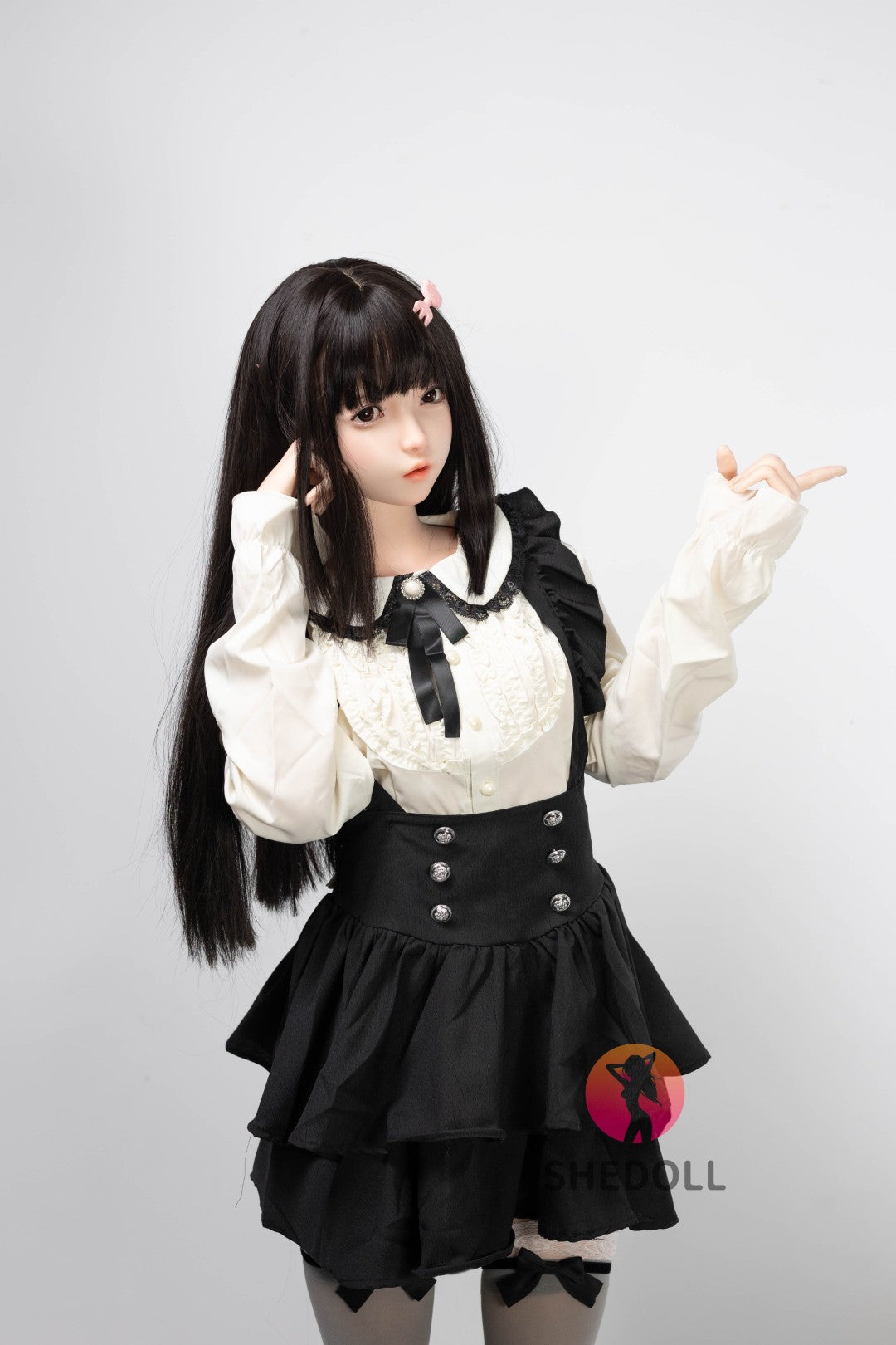 Snoep sekspop (SHEDOLL 152 cm A-cup #SH195 2.0 siliconen)