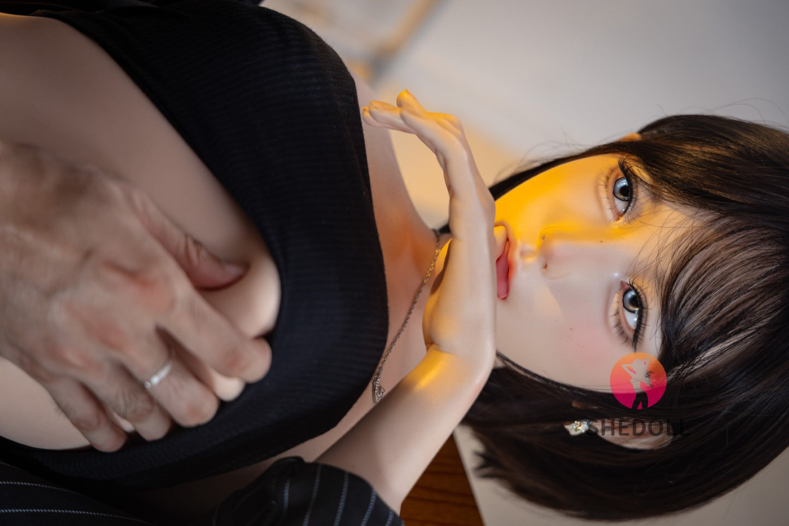 Lina poupée sexuelle (SHEDOLL 152 cm A-CUP # SH200 2.0 Silicone)