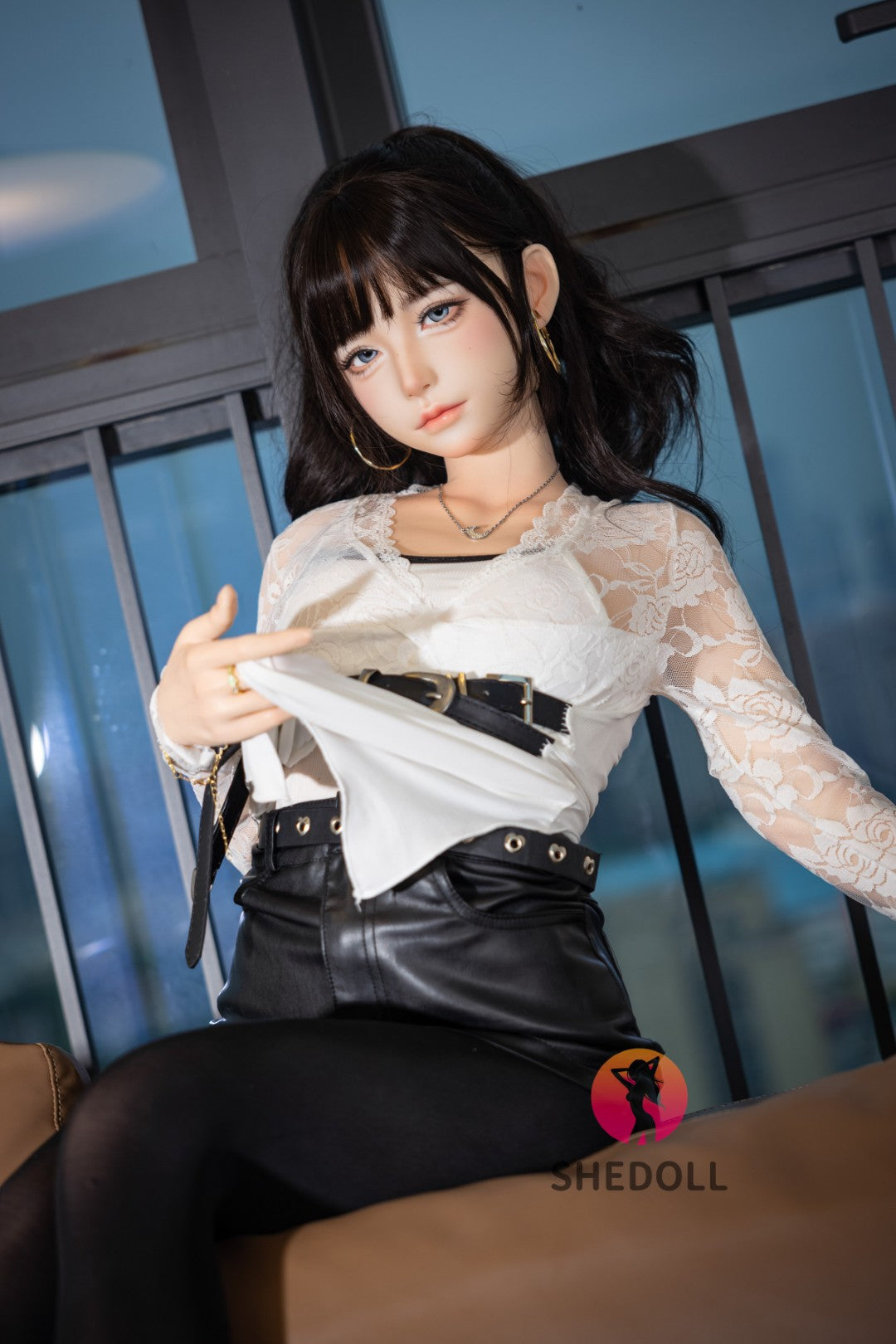 Lina poupée sexuelle (SHEDOLL 152 cm A-CUP # SH202 2.0 Silicone)