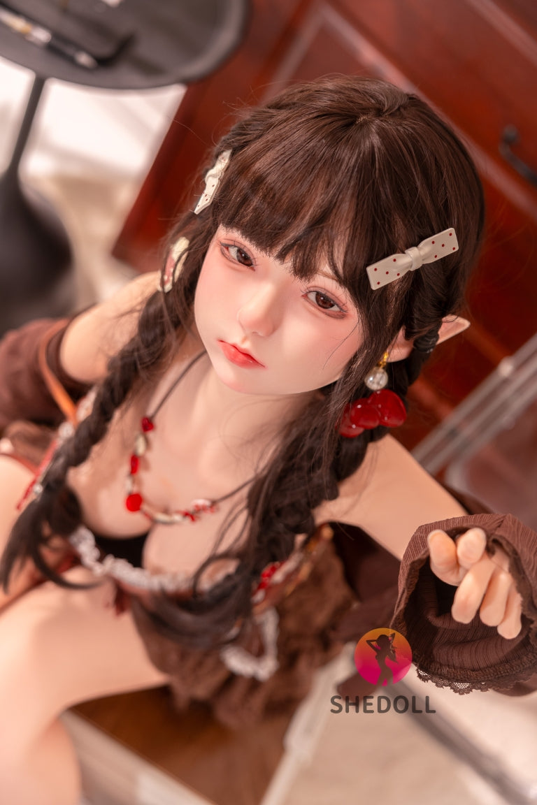 Aileen sekspop (SHEDOLL 145 cm G-cup #SH215 siliconen)