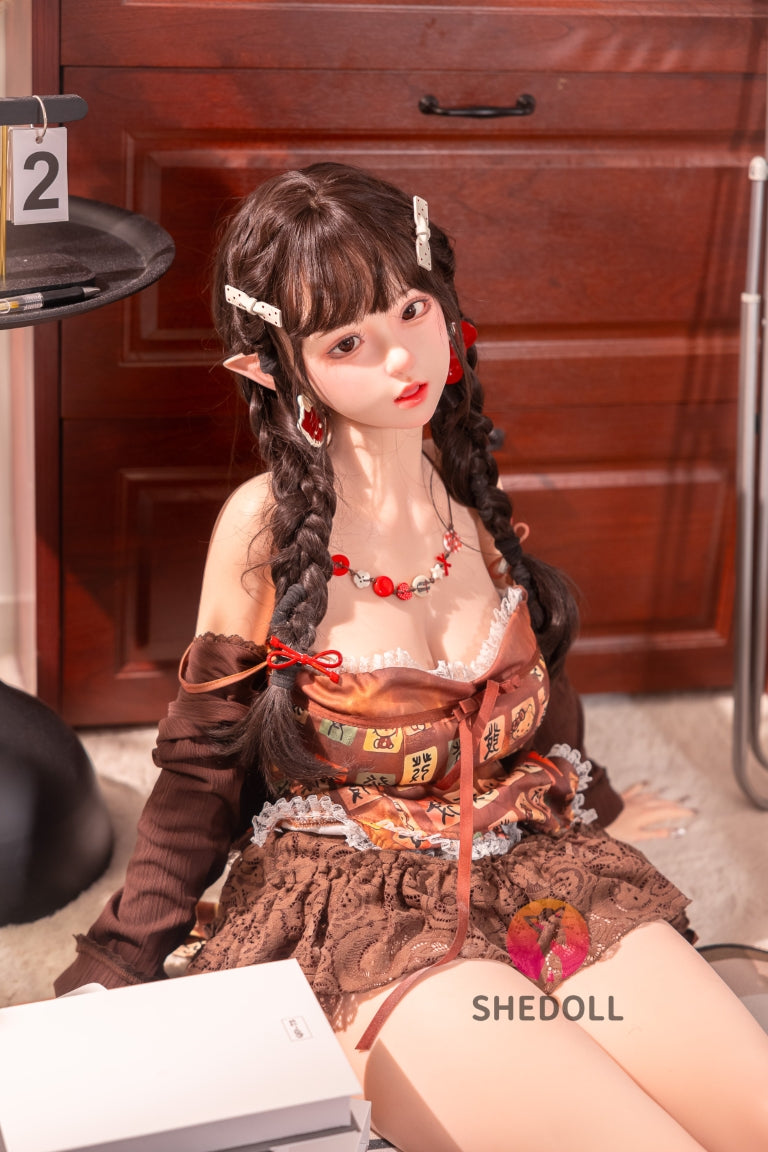 Aileen sekspop (SHEDOLL 145 cm G-cup #SH215 siliconen)