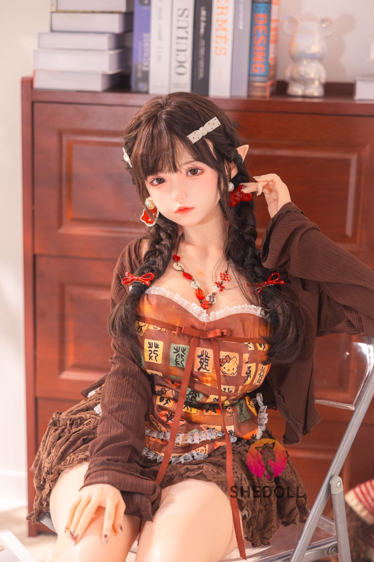 Aileen sekspop (SHEDOLL 145 cm G-cup #SH215 siliconen)