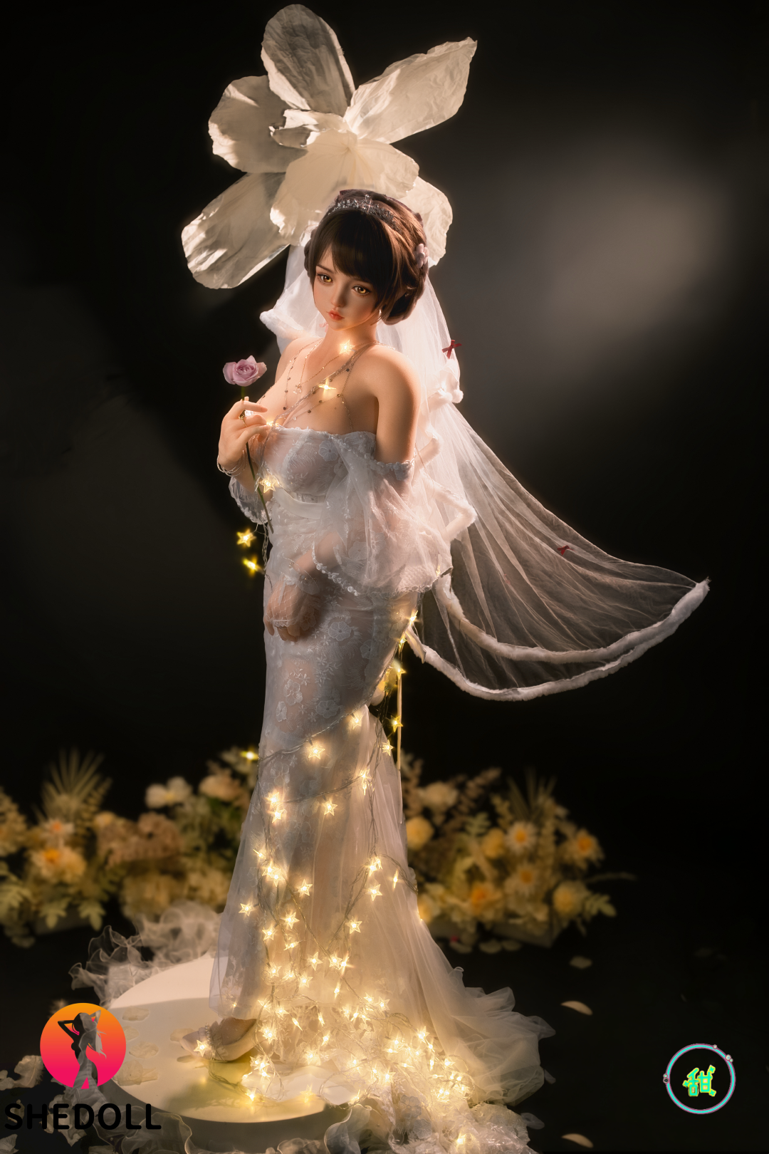 Dora-sekspop (SHEDOLL 156 cm E-cup #SH221 2.0 siliconen)