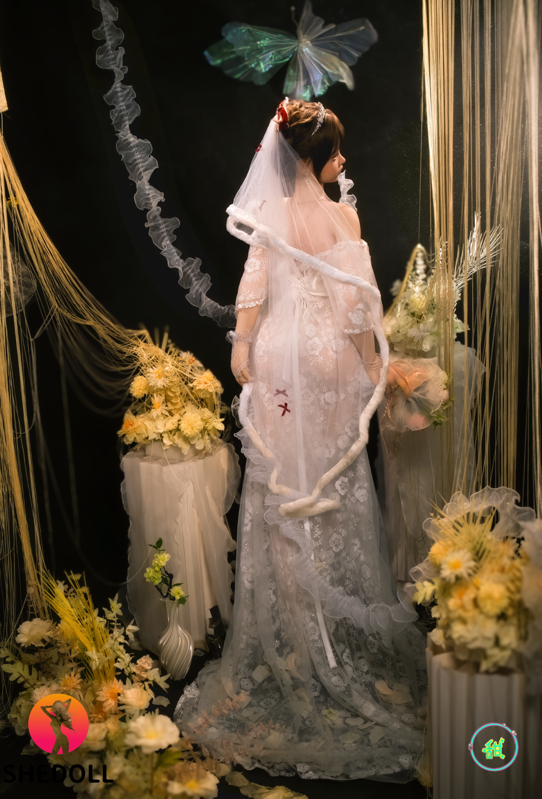 Dora-sekspop (SHEDOLL 156 cm E-cup #SH221 2.0 siliconen)