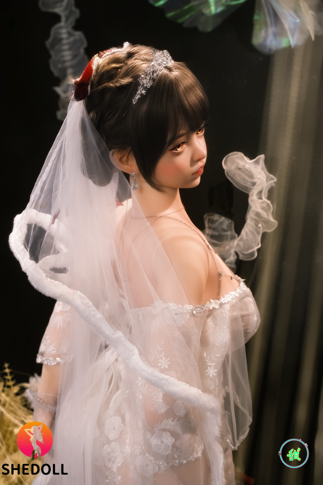 Dora-sekspop (SHEDOLL 156 cm E-cup #SH221 2.0 siliconen)