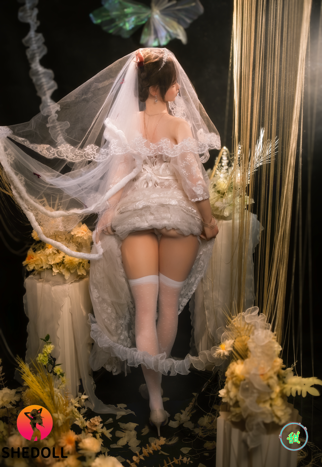 Dora-sekspop (SHEDOLL 156 cm E-cup #SH221 2.0 siliconen)