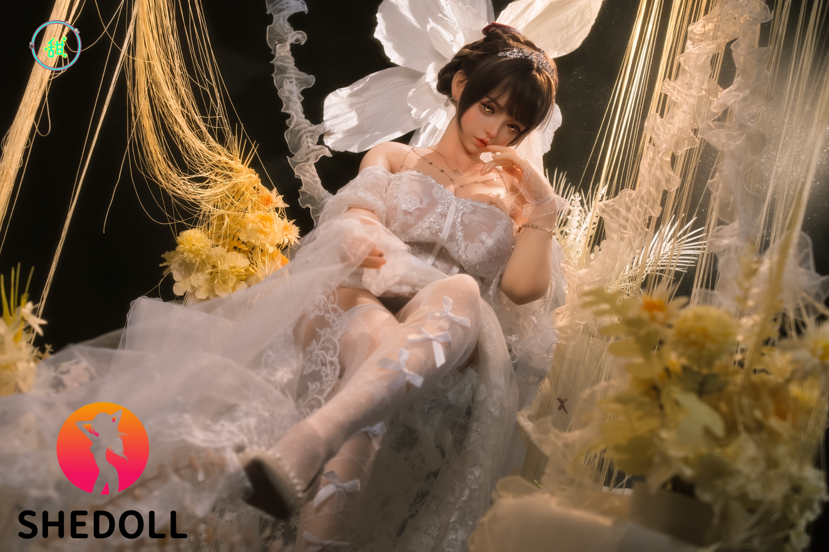 Dora-sekspop (SHEDOLL 156 cm E-cup #SH221 2.0 siliconen)