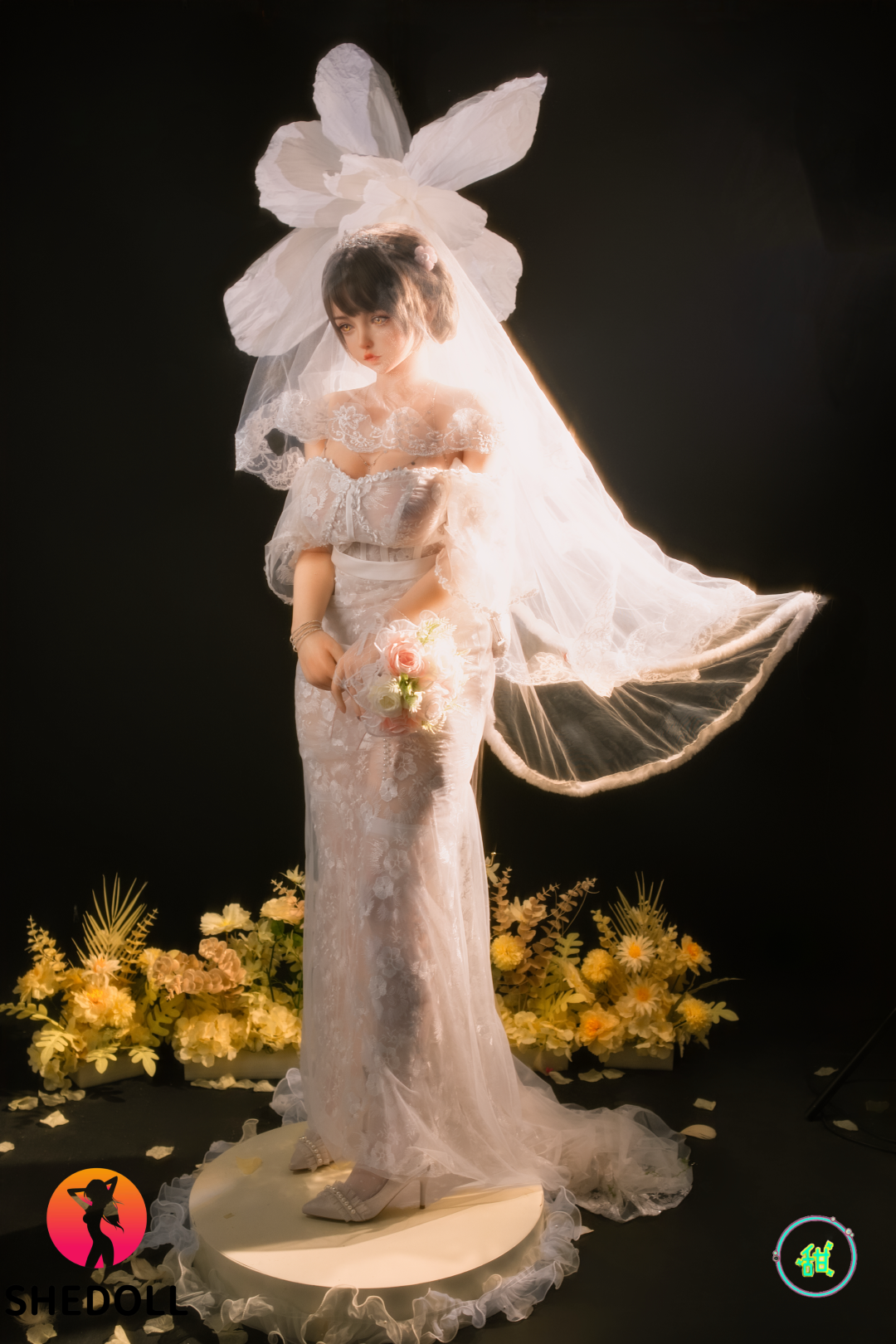 Dora-sekspop (SHEDOLL 156 cm E-cup #SH221 2.0 siliconen)