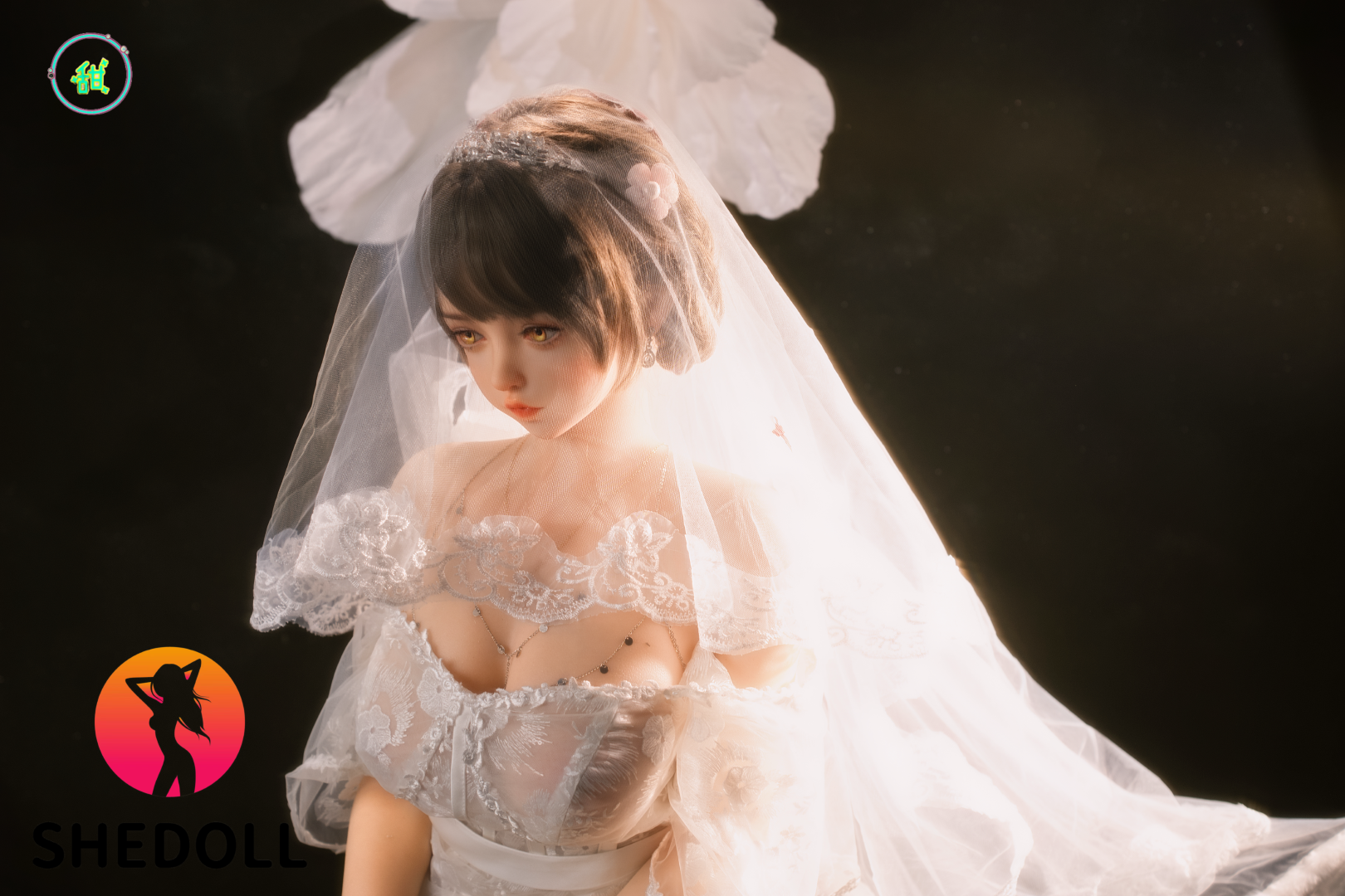 Dora-sekspop (SHEDOLL 156 cm E-cup #SH221 2.0 siliconen)