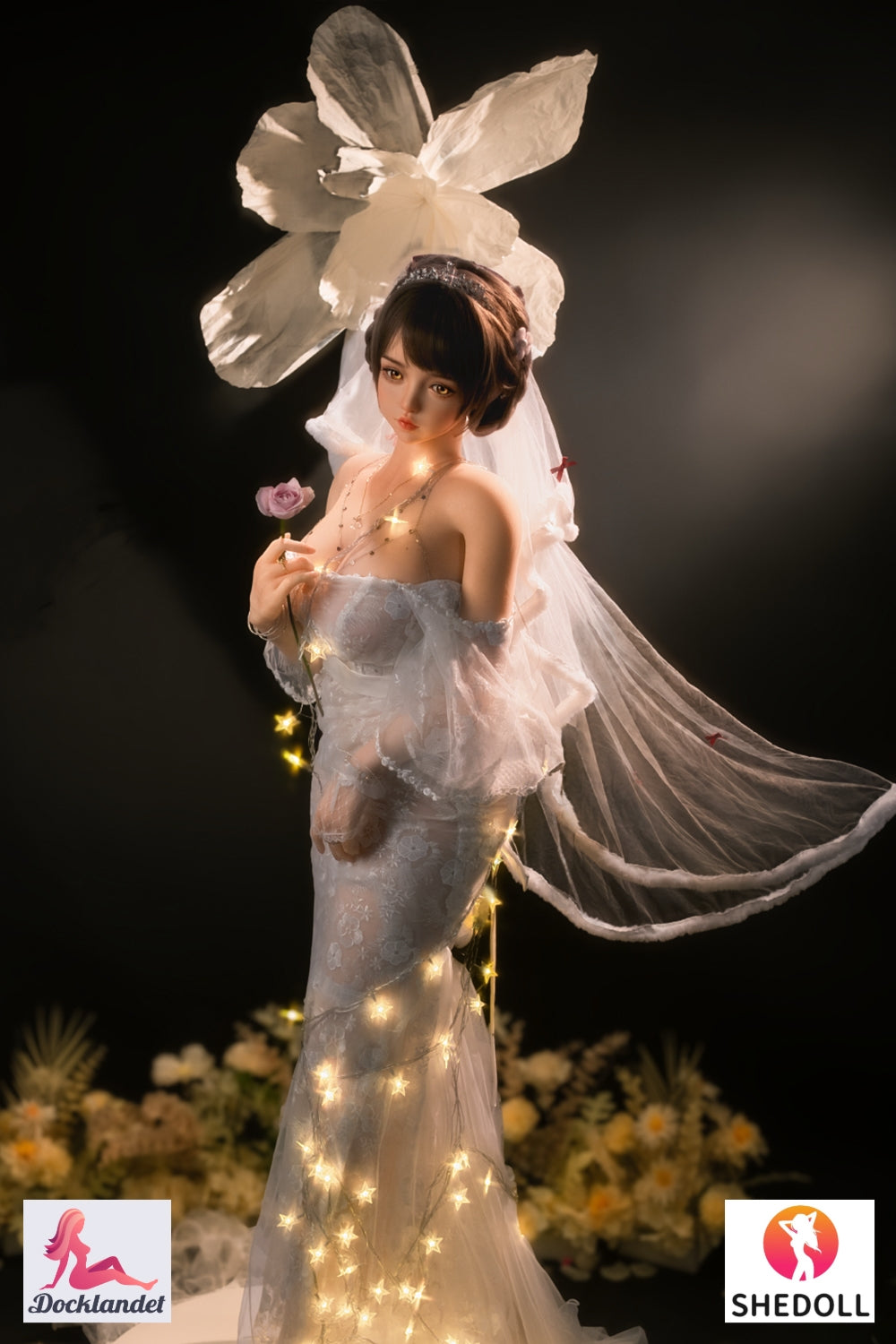 Dora-sekspop (SHEDOLL 156 cm E-cup #SH221 2.0 siliconen)