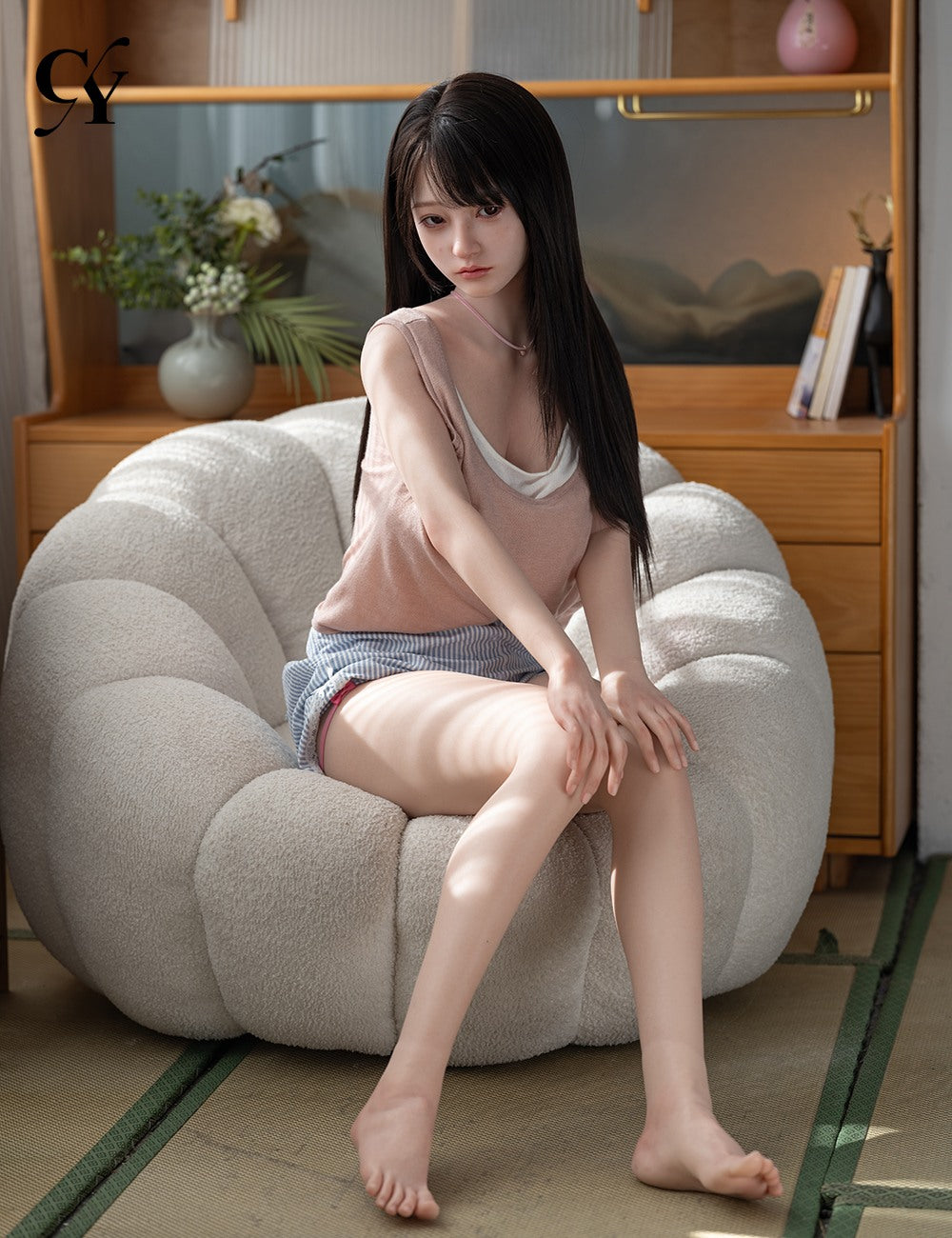 Shuyu sex pop (TOP CYDOLL 157cm D-Kupa TPE+Silicone)