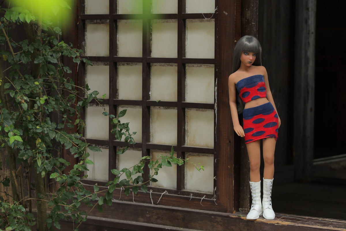 Momoko-sekspop (Climax Doll Mini 60cm B-cup siliconen)