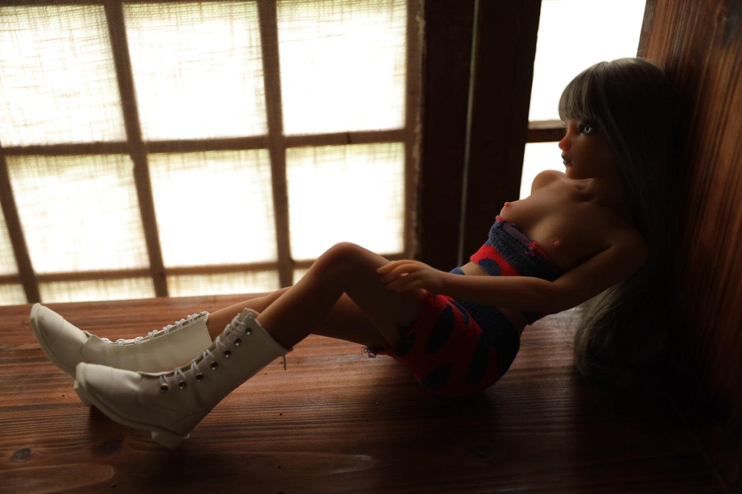 Momoko-sekspop (Climax Doll Mini 60cm B-cup siliconen)