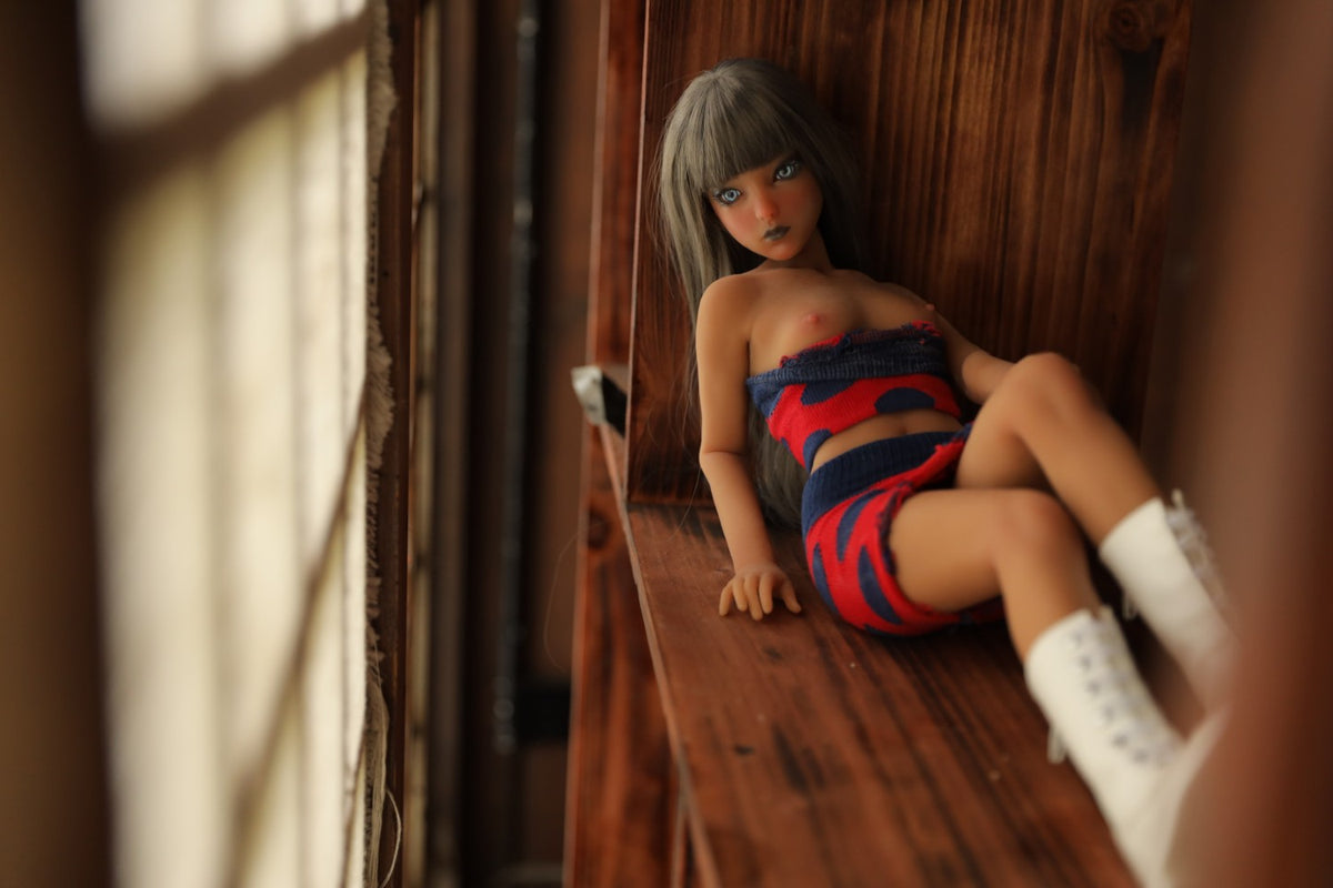 Momoko-sekspop (Climax Doll Mini 60cm B-cup siliconen)