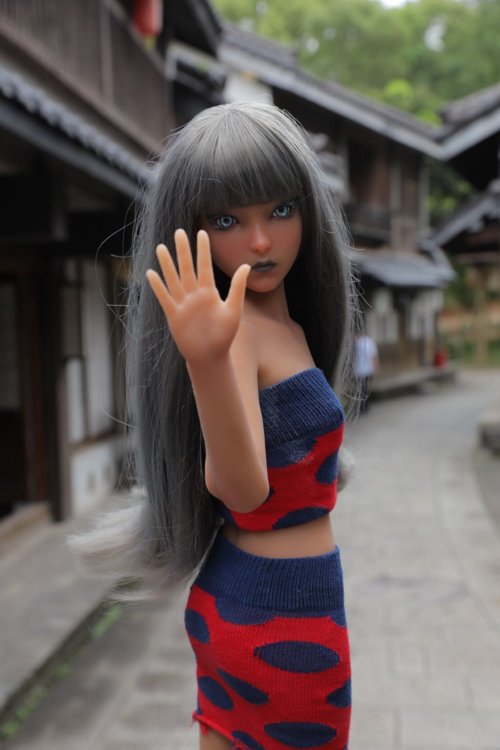 Momoko-sekspop (Climax Doll Mini 60cm B-cup siliconen)