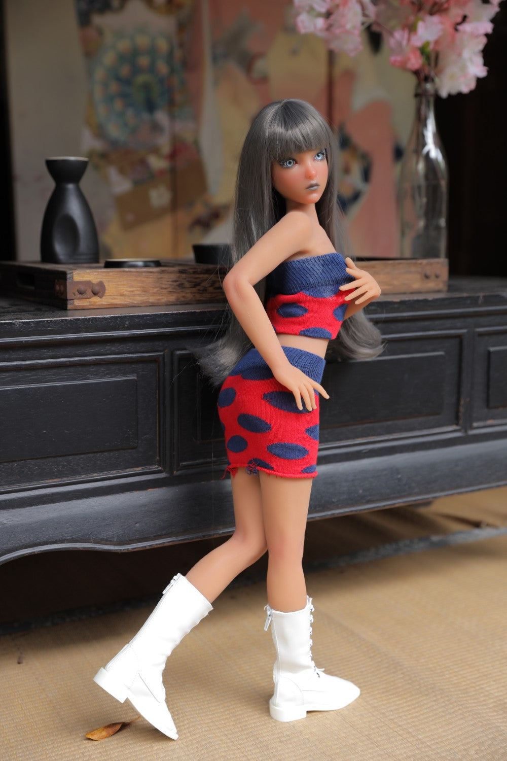 Momoko-sekspop (Climax Doll Mini 60cm B-cup siliconen)