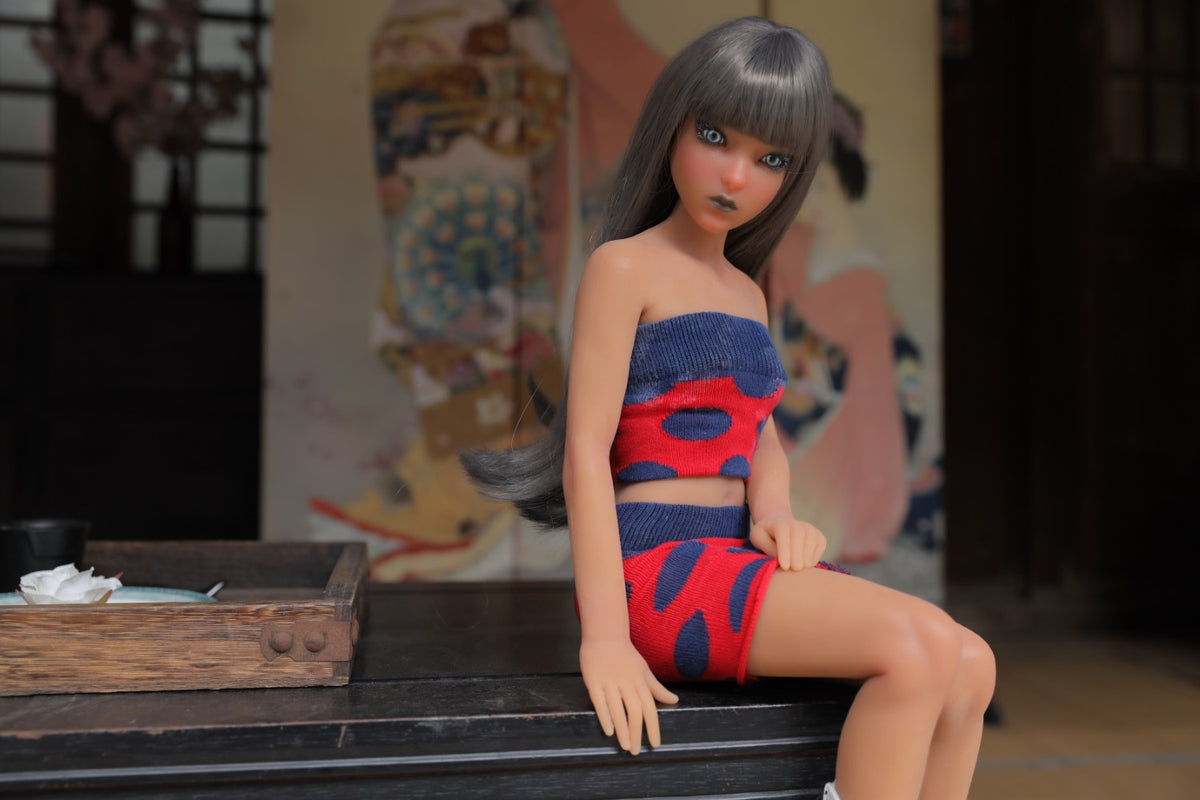Momoko-sekspop (Climax Doll Mini 60cm B-cup siliconen)