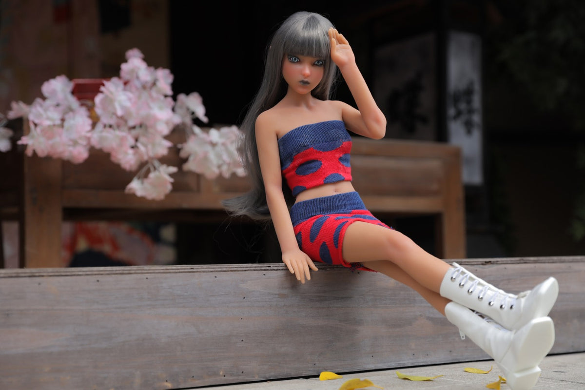 Momoko-sekspop (Climax Doll Mini 60cm B-cup siliconen)